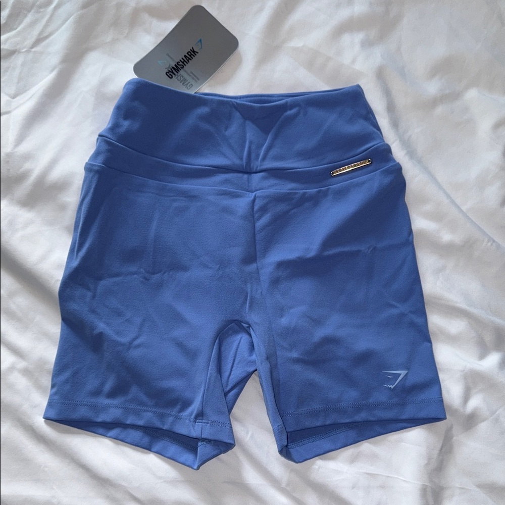 NWT Gymshark Whitney Simmons Beautiful Blue Shorts Size S